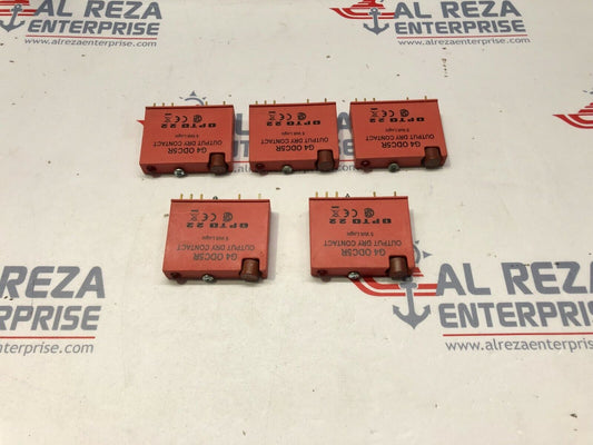 OPTO 22 G4 ODC5R DRY OUTPUT CONTACT LOT OF 5 UNIT