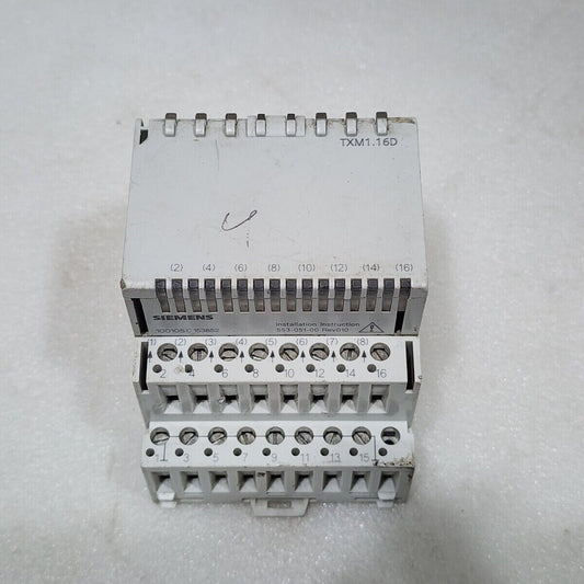 SIEMENS TXM1.16D 16 CH DIGITAL INPUT MODULE
