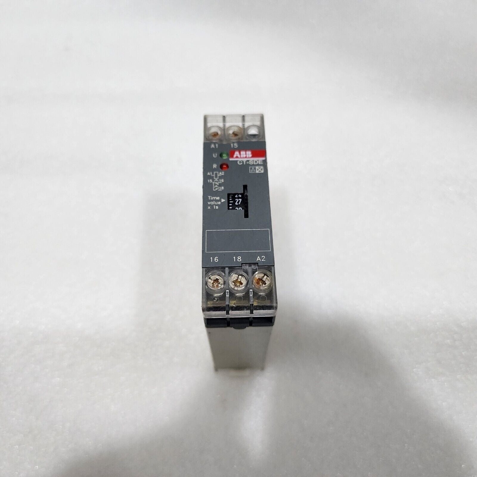 ABB CT-SDE STAR DELTA TIME RELAY 1SVR550210R4100 110-130VAC