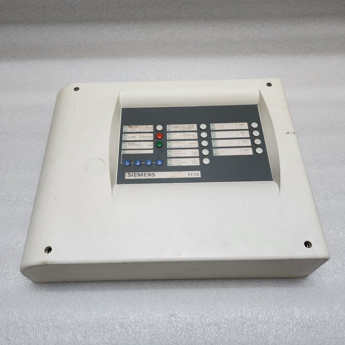 SIEMENS FC10 FIRE DETECTION CONTROL UNIT FC1004-A