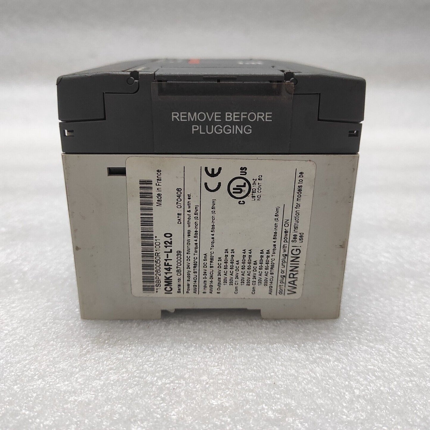 ABB ICMK14F1 ADVANT CONTROLLER 31 REMOTE UNIT ICMK14F1-L12.0