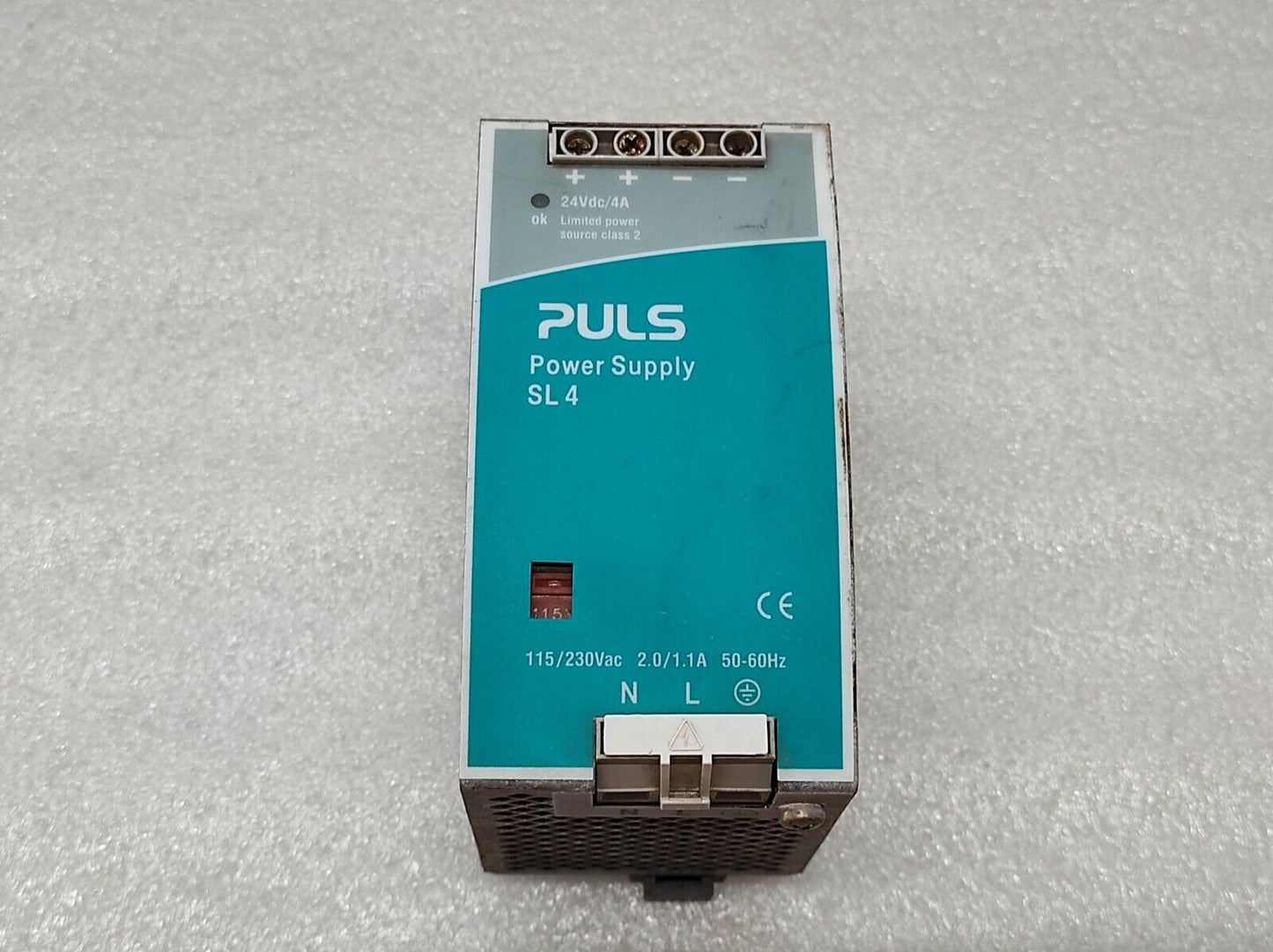 PULS SL4 POWER SUPPLY 24VDC 4A AL4.100