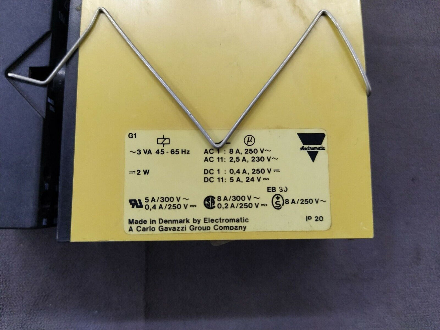 Electromatic SB 225 724 Delay on Release After Deenergisation 12-24V DC Carlo Ga