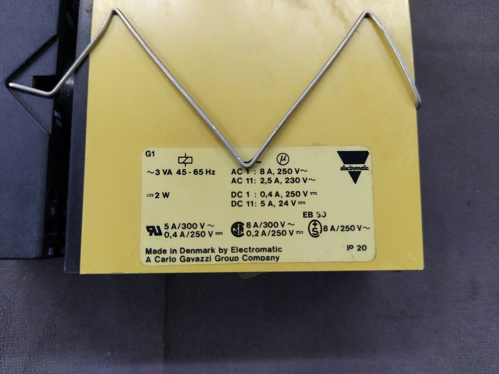 Electromatic SB 225 724 Delay on Release After Deenergisation 12-24V DC Carlo Ga