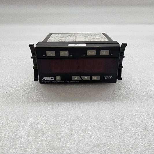 AEC 73R-AD-4C RPM METER 85-264V APPLIED ELECTRONICS CORPORATION