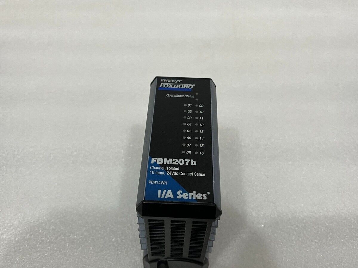 FOXBORO INVENSYS FBM207B 16CH ISOLATED INPUT 24VDC CONTACT SENSE P0914WH