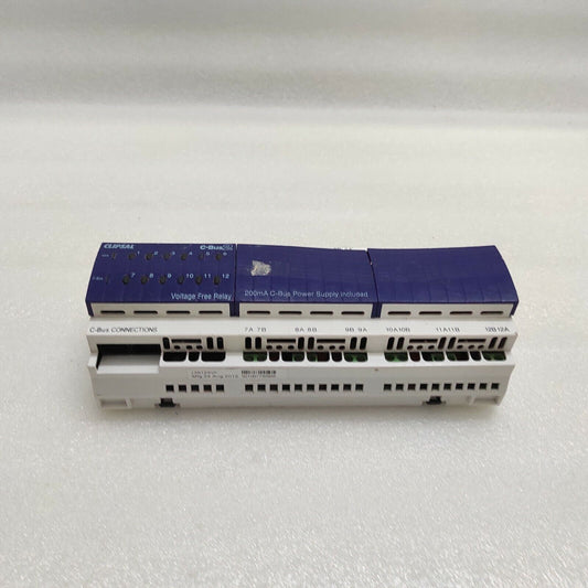CLIPSAL C-BUS2 L5512RVF 12-CHANNEL VOLTAGE FREE RELAY 220-240V FOR PARTS