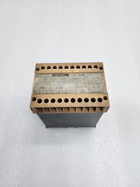 WEIGEL DGW03 TRANSMITTER 93013114 220V