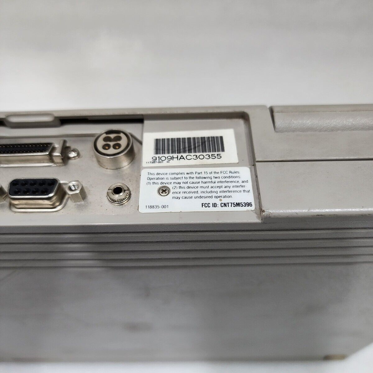 COMPAQ LTE 9109HAC30355 VINTAGE ANTIQUE LAPTOP 118835-001 NON WORKING