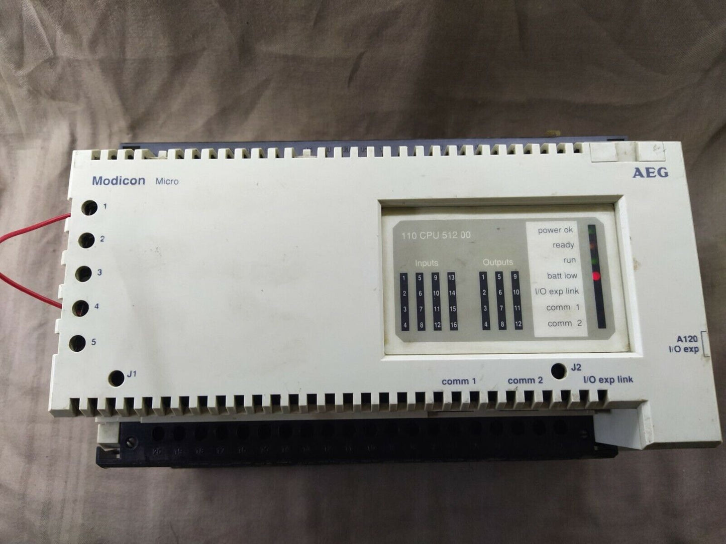 AEG 110CPU51200 MODICON Micro 110 CPU 512 00