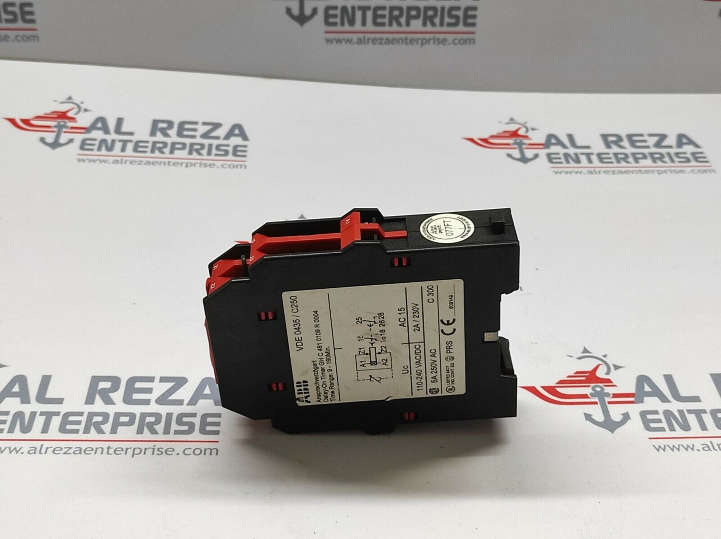 ABB VDC 0435/C250 DELAY ON TIMER GHC4610109R0004 110-240VAC/DC 9-180MIN