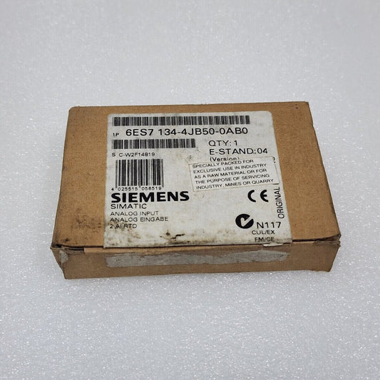 SIEMENS 6ES7 134-4JB50-0AB0 2-CH ANALOG INPUT MODULE