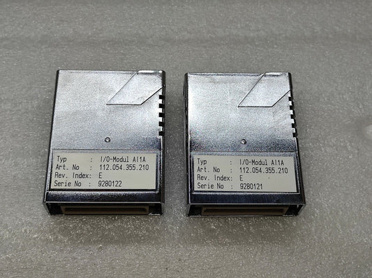 SULZER 112.054.355.210 I/O MODULE AI1A REV E