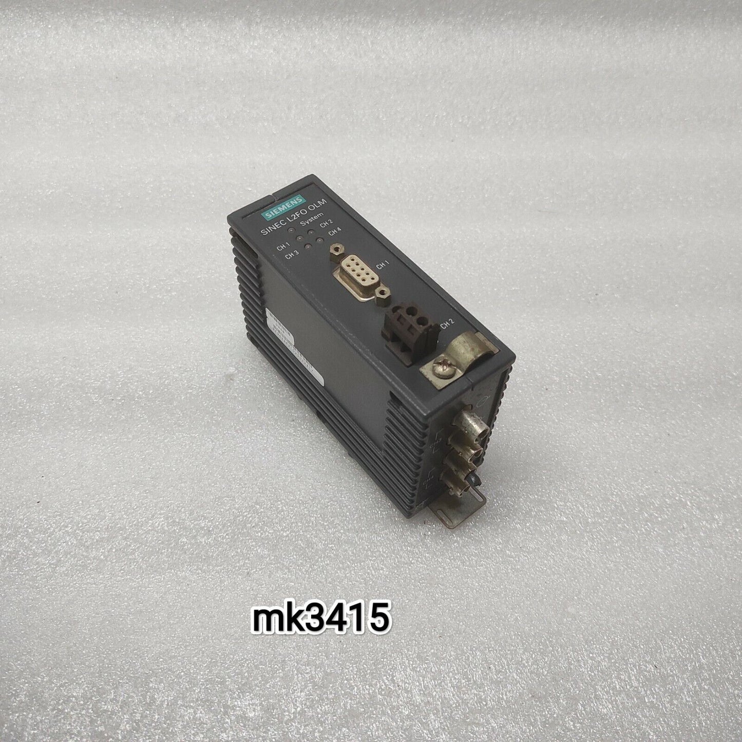 SIEMENS SINEC L2F0 0LM/S4 OPTICAL LINK MODULE 6GK1502-4AB10