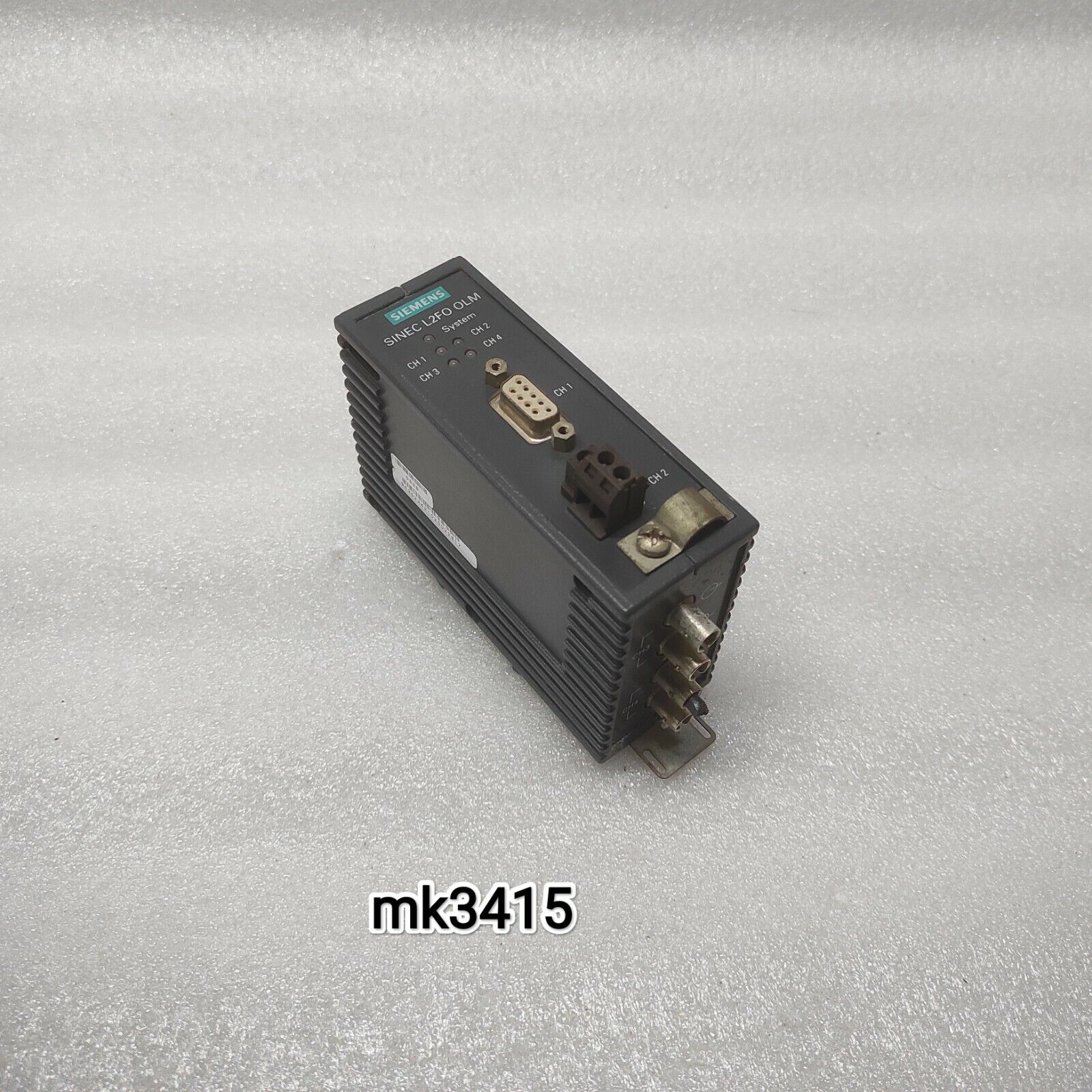 SIEMENS SINEC L2F0 0LM/S4 OPTICAL LINK MODULE 6GK1502-4AB10
