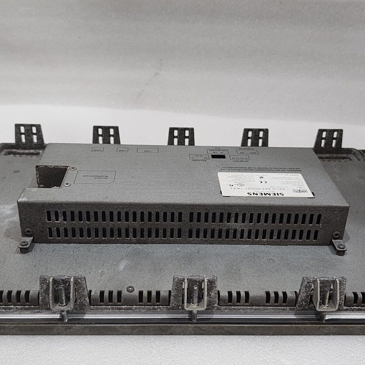 SIEMENS 6AV6 643-0DD01-1AX1 MP277 10” KEY MULTIPANEL