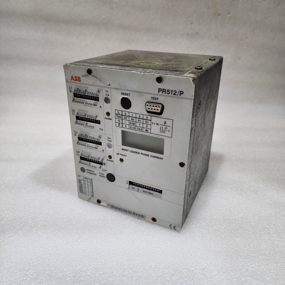 ABB PR512/P SWITCHBOARD PROTECTION UNIT