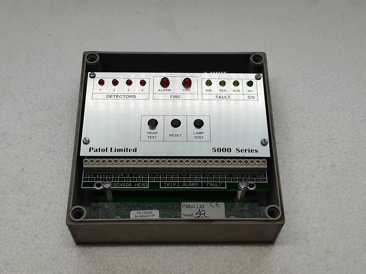 PATOL LIMITED 5000 SERIES 710-020 CONTROL UNIT 710020