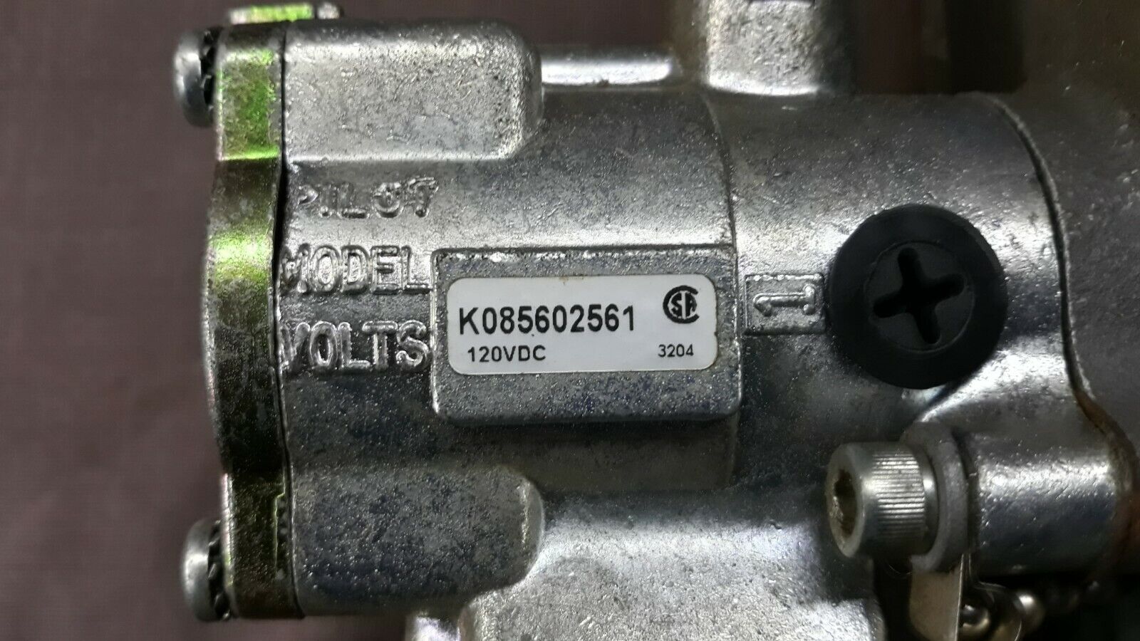 Parker Schrader Bellows L6455610461 Pneumatic Solenoid Valve SK-200/A5 Single