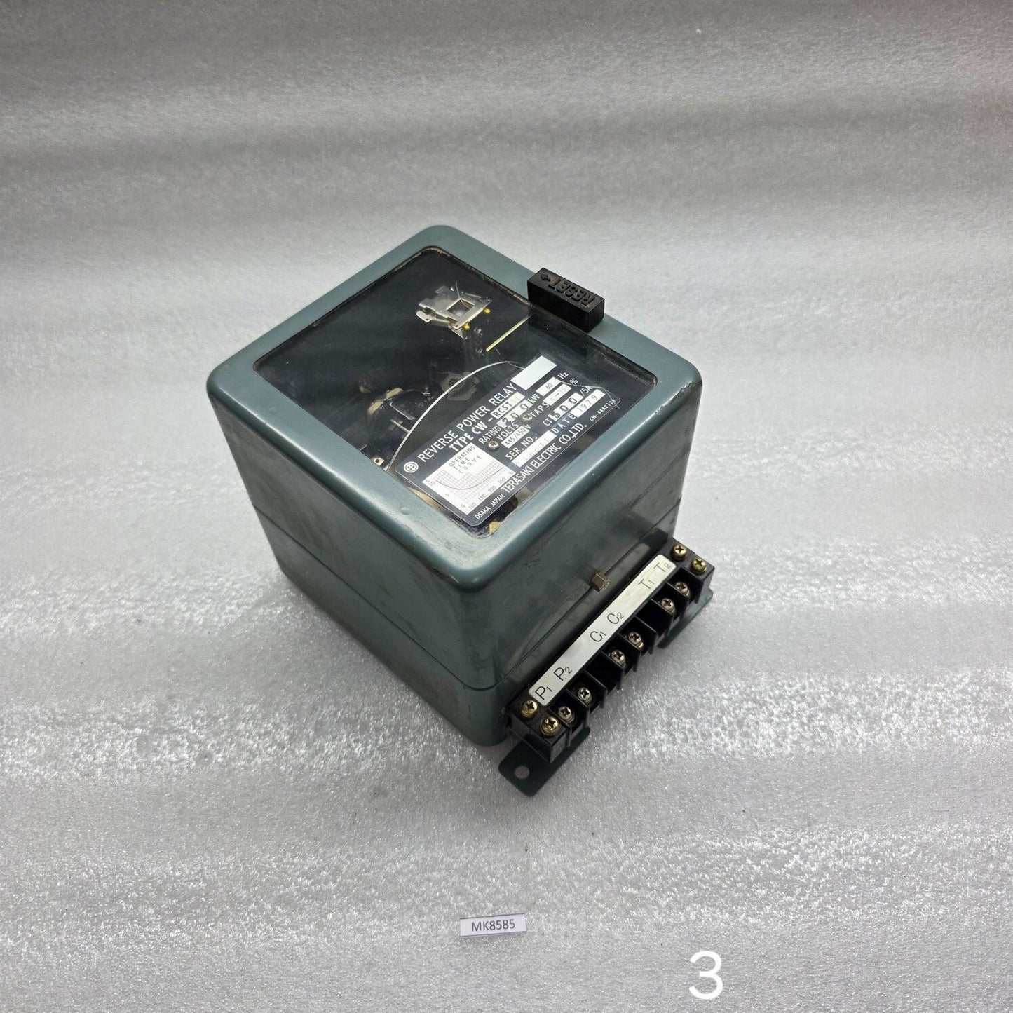 TERASAKI ELECTRIC CW-RCST11 REVERSE POWER RELAY 445/450V 200KW