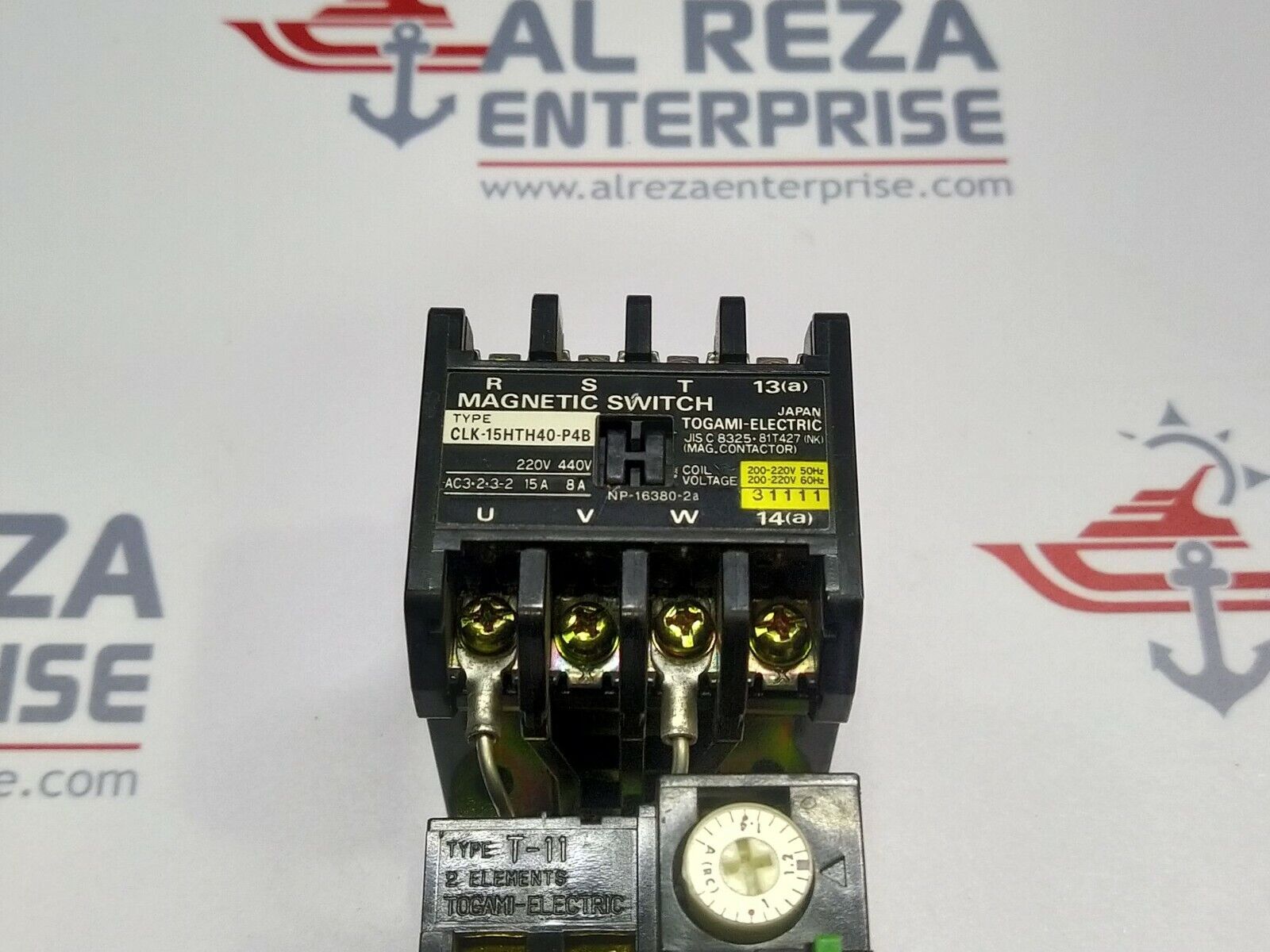 Togami Electric CLK-15HTH40-P4B Magnetic Switch 220-440V