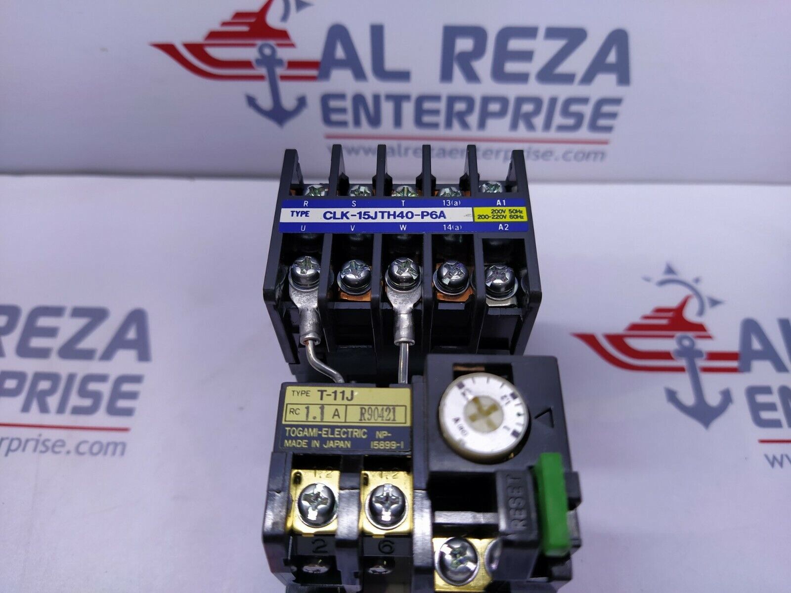 Togami CLK-15JTH40-P6A Magnetic Contactor 200-220V 1-1.4A T-11J