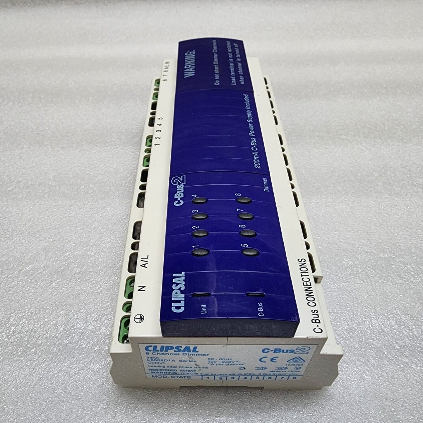 CLIPSAL L5508D1A 8-CH DIMMER 220-240V