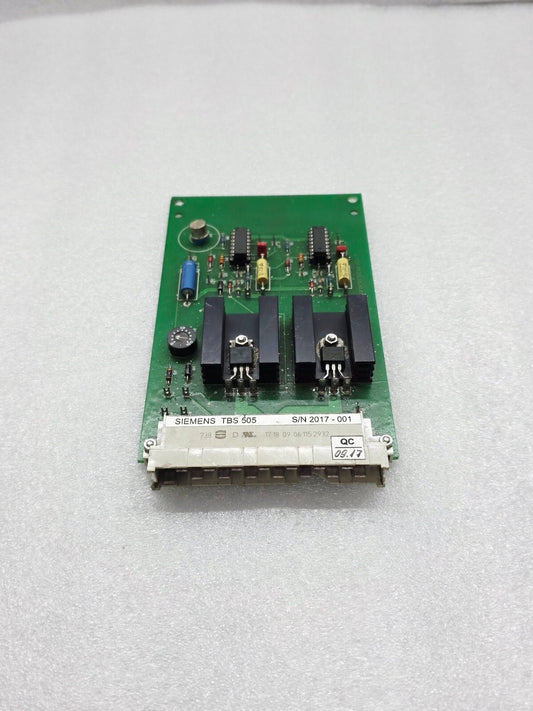 SIEMENS TBS 505 CONTROL BOARD