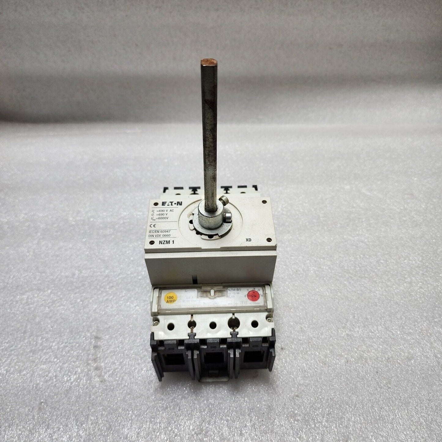 EATON NZM 1 CIRCUIT BREAKER RELAY NZM B1-AF100-NA 100A