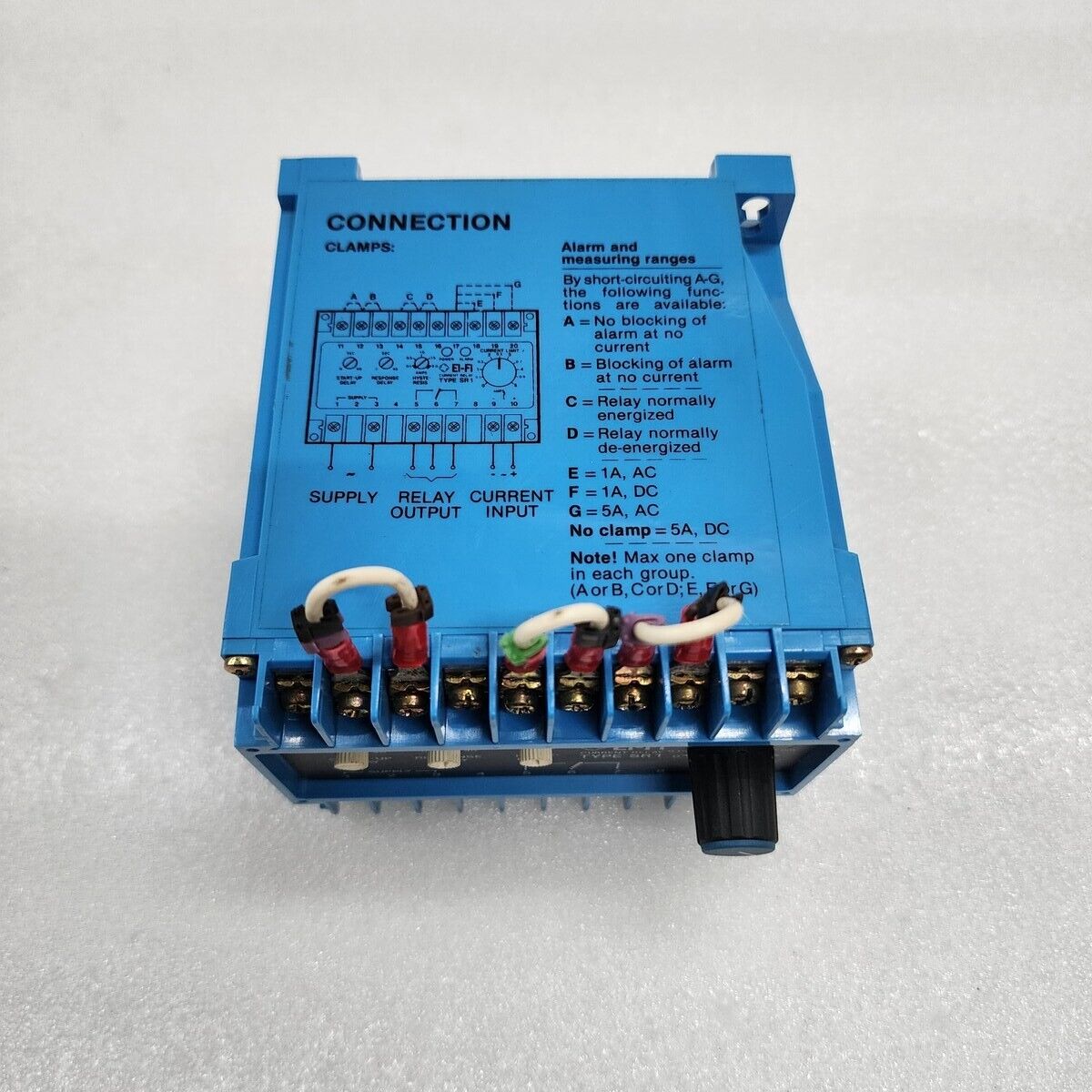 EL-FI SR1 CURRENT RELAY SR1-220 220-240V 0.02-5A
