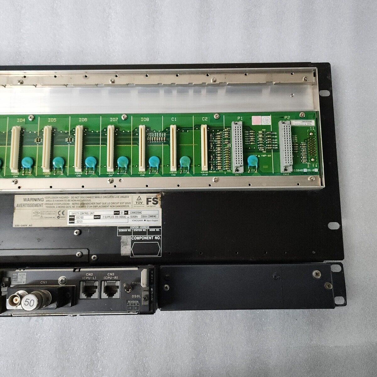 YOKOGAWA SSC10D-S2121-S1 SAFETY CONTROL UNIT SSC 10D AIP 504