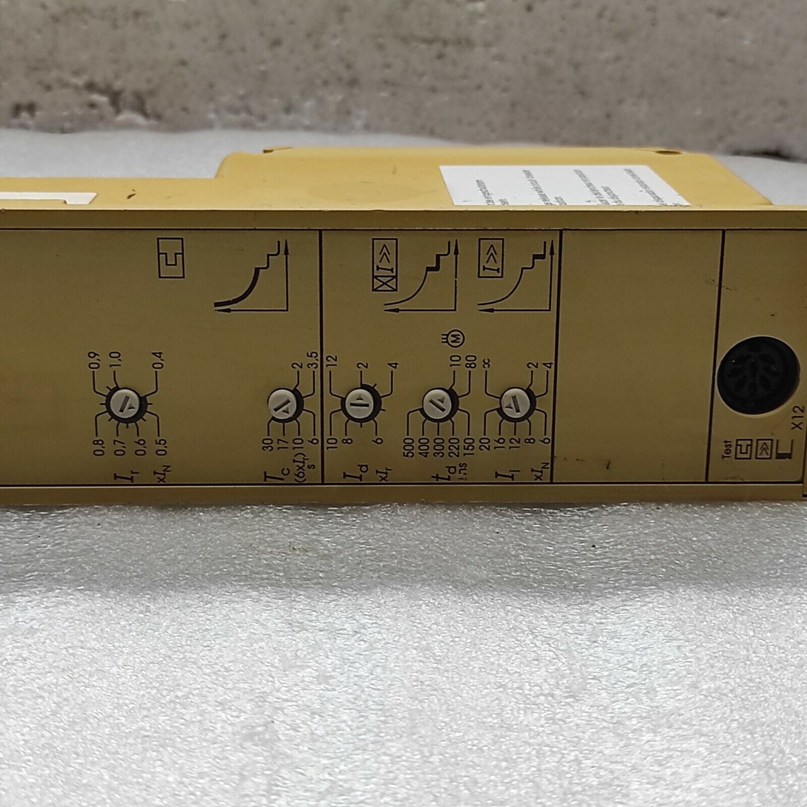 SIEMENS 3WX3141-3JC02 OVERCURRENT RELEASE TRIP UNIT WITH GROUND FAULT