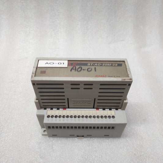 SIXTRAK AT-AO-20M-08M 8-ANALOG OUTPUT MODULE ST-AO-2OM-08FB 