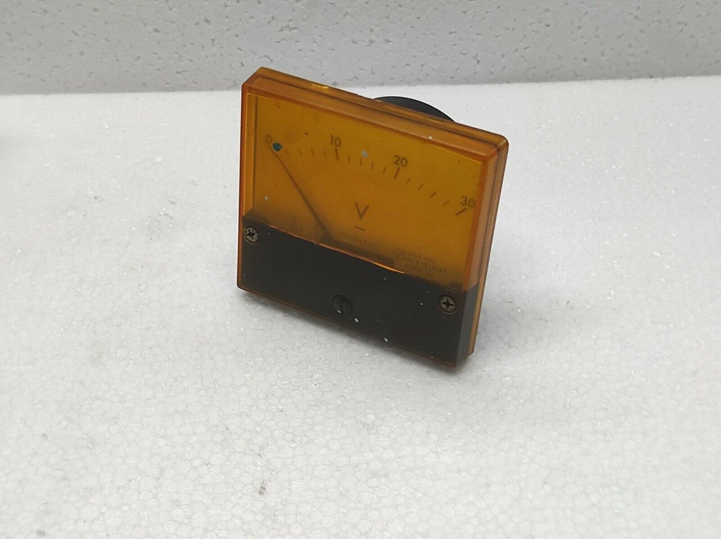 TOYO KEIKI DCF-8 VOLTMETER 0-30V