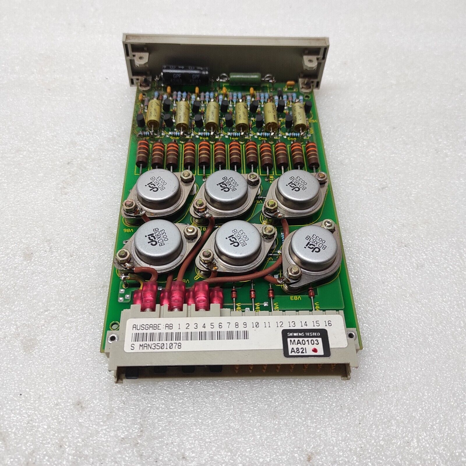 SIEMENS 6PG1146-6DC SITOR PULSE AMPLIFIER 6-PULSE