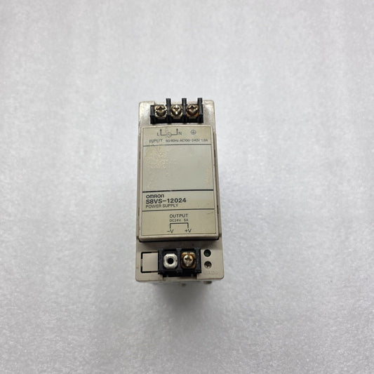 OMRON S8VS-12024 POWER SUPPLY 24VDC 5A