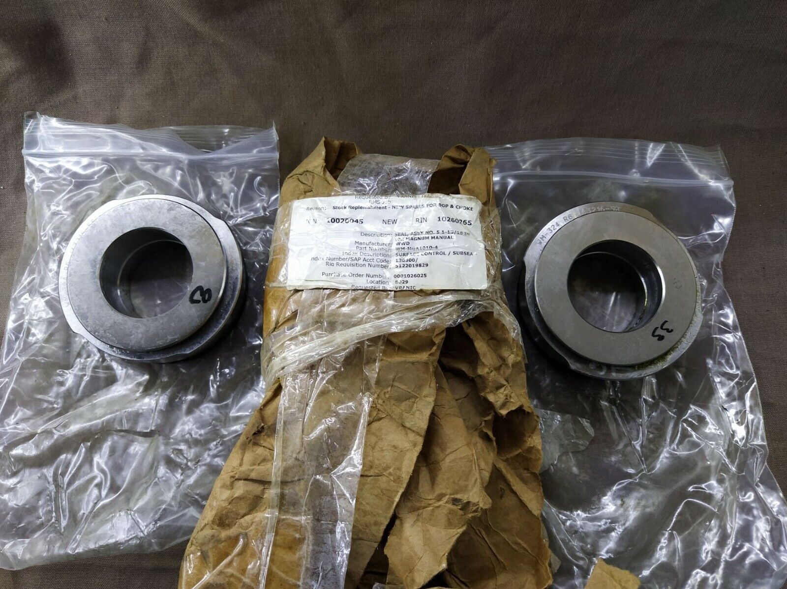 WWD EM-MGA1010-4 Mechanical Seal ASSY NO 5 1-13/16 IN 10K Magnum Manual Index 13