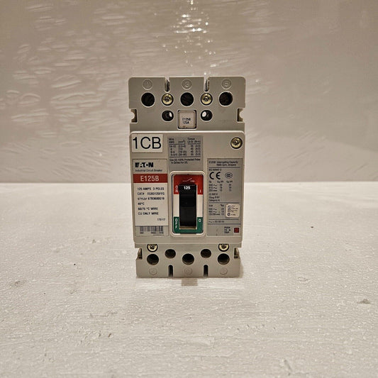 EATON EGB3125FFG 3-POLE CIRCUIT BREAKER 125A
