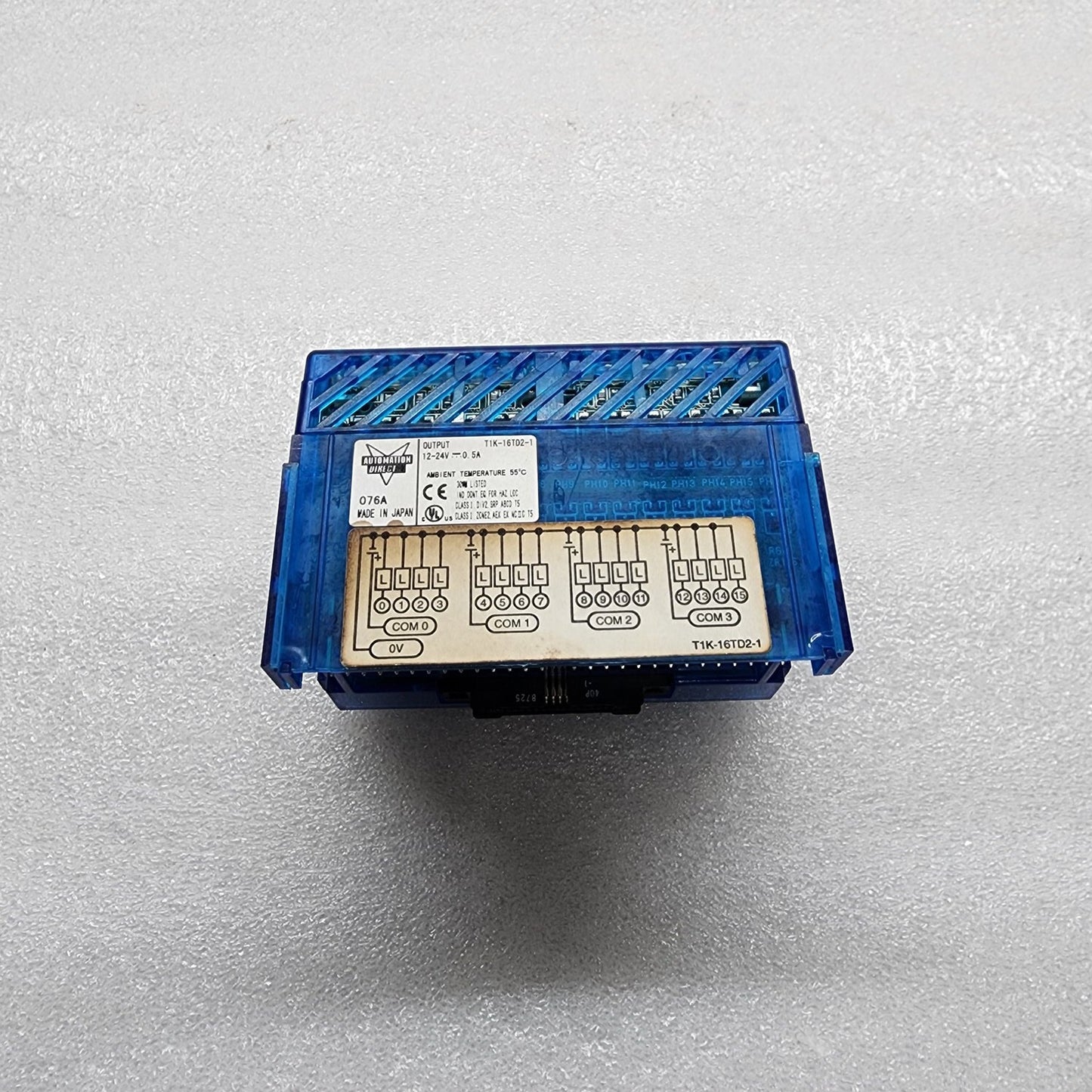 AUTOMATION DIRECT T1K-16TD2-1 DISCRETE OUTPUT MODULE