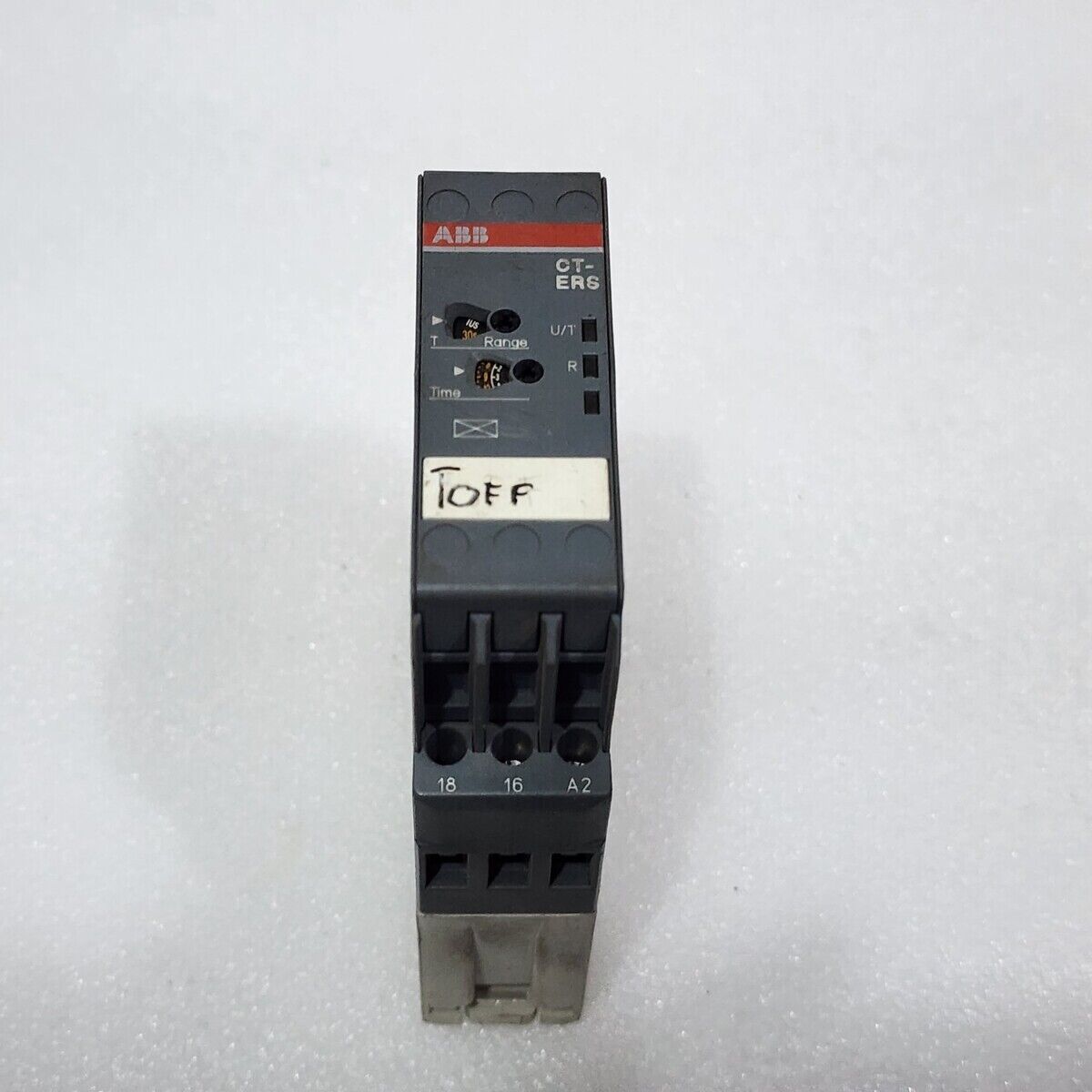 ABB CT-ERS.12 ON DELAY TIME RELAY 1SVR630100R3100 24-240VAC/24-48VDC