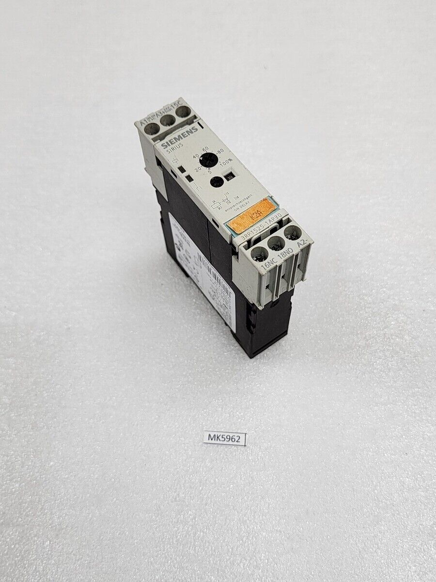 SIEMENS 3RP1525-1AP30 TIMING RELAY ON DELAY