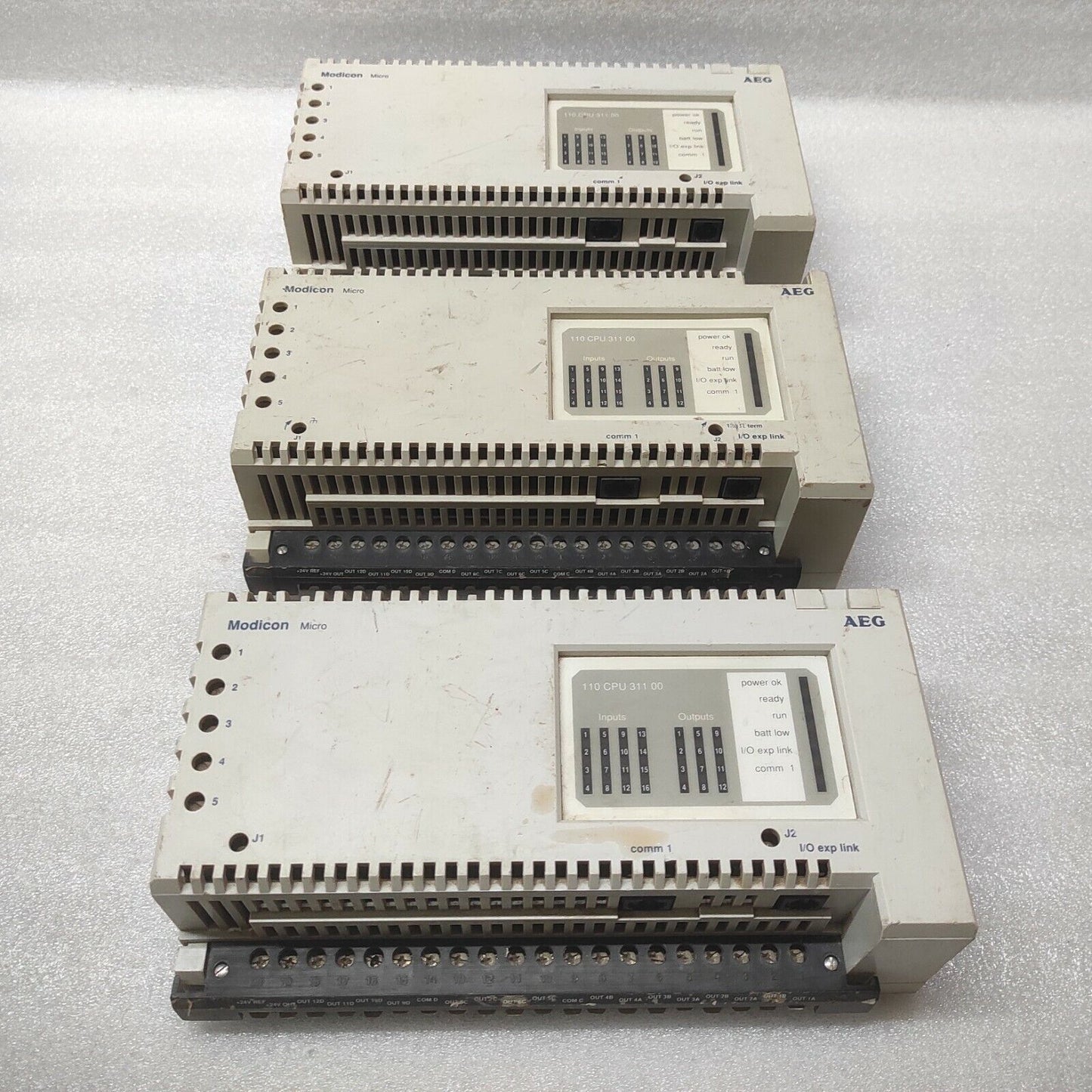 AEG 110CPU31100 PLC CPU MODULE SCHNEIDER AUTOMATION