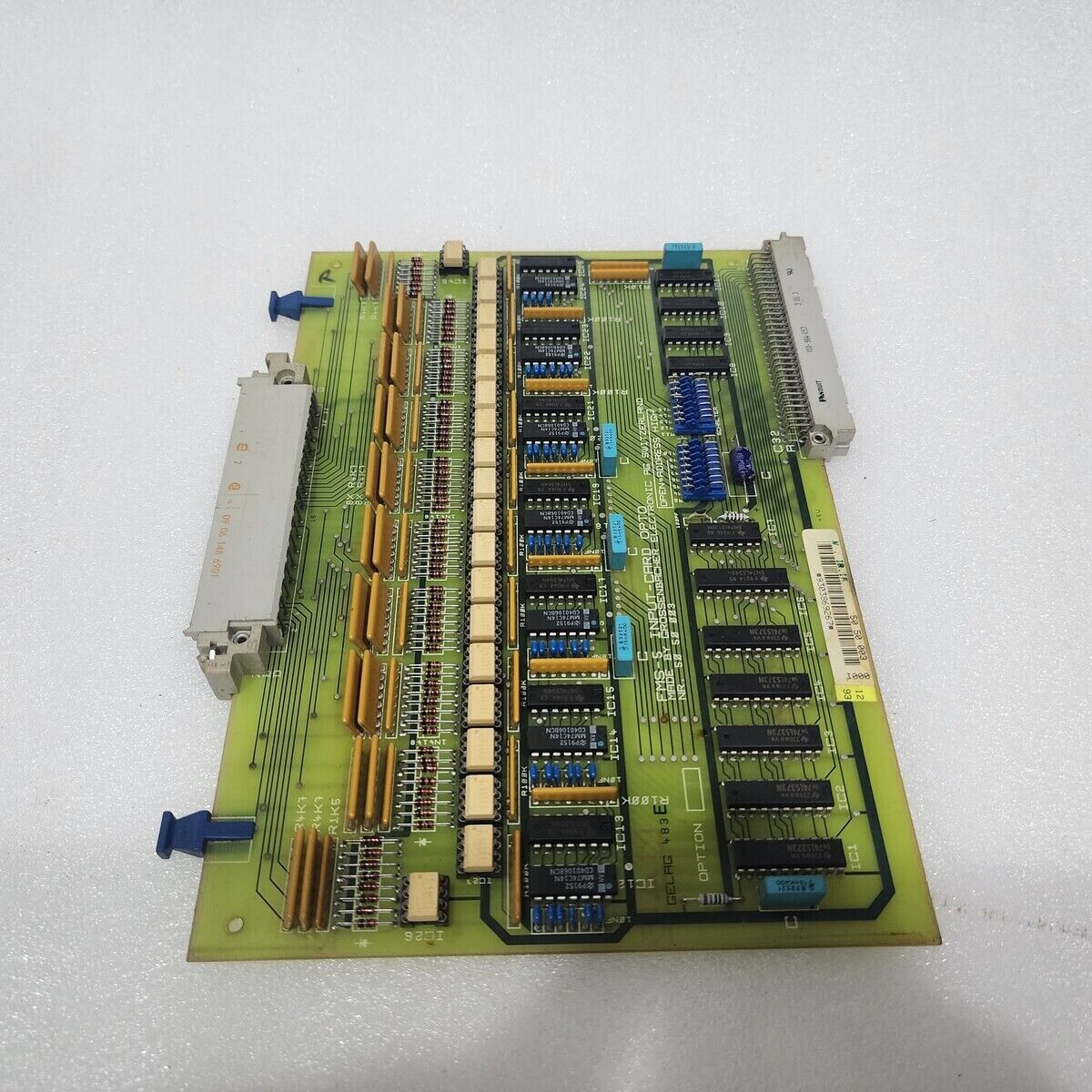 GROSSENBACHER ELECTRONIC AG FMS-5 INPUT CARD OPTO 50-50-003