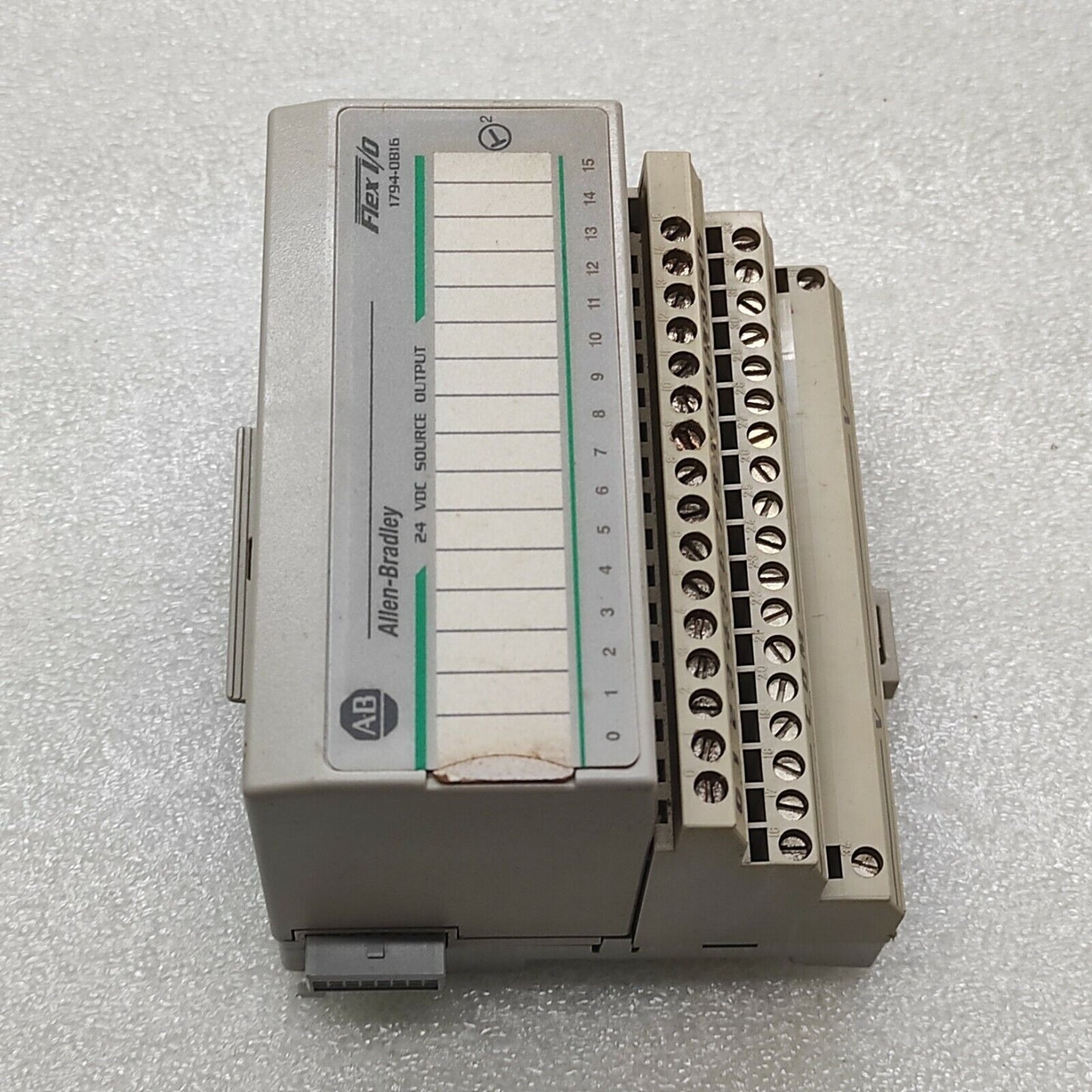 ALLEN BRADLEY CAT 1794-OB16 SERIES A 96221873 1794-TB2 96155874