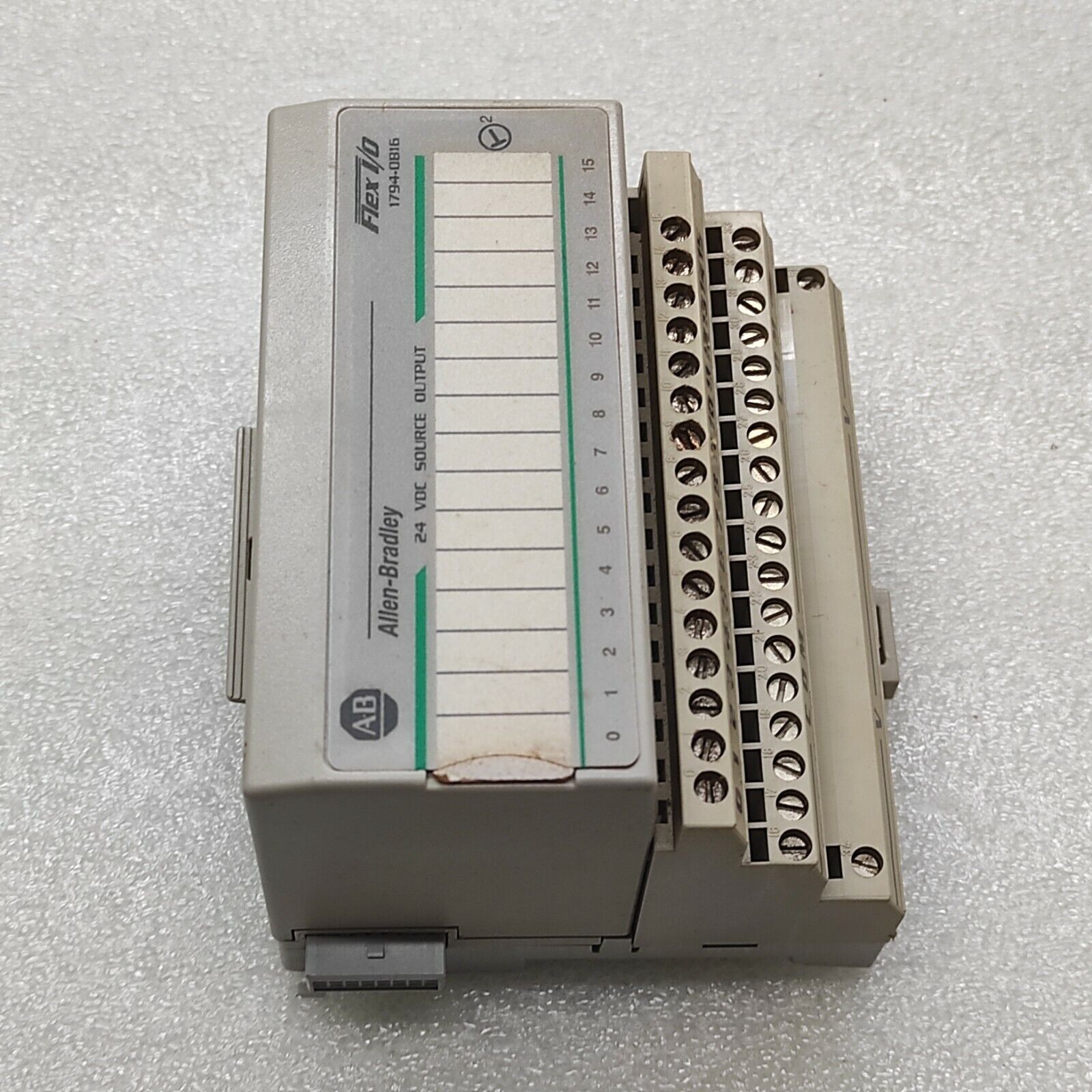 ALLEN BRADLEY CAT 1794-OB16 SERIES A 96221873 1794-TB2 96155874