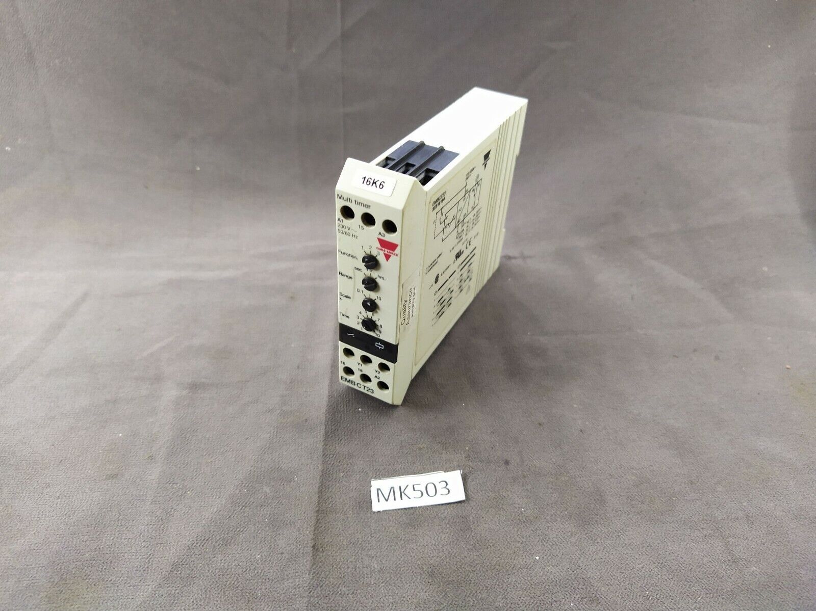 Carlo Gavazzi EMB C T23 Multi Timer 32310194 115-230V AC/24V DC EMBCT23