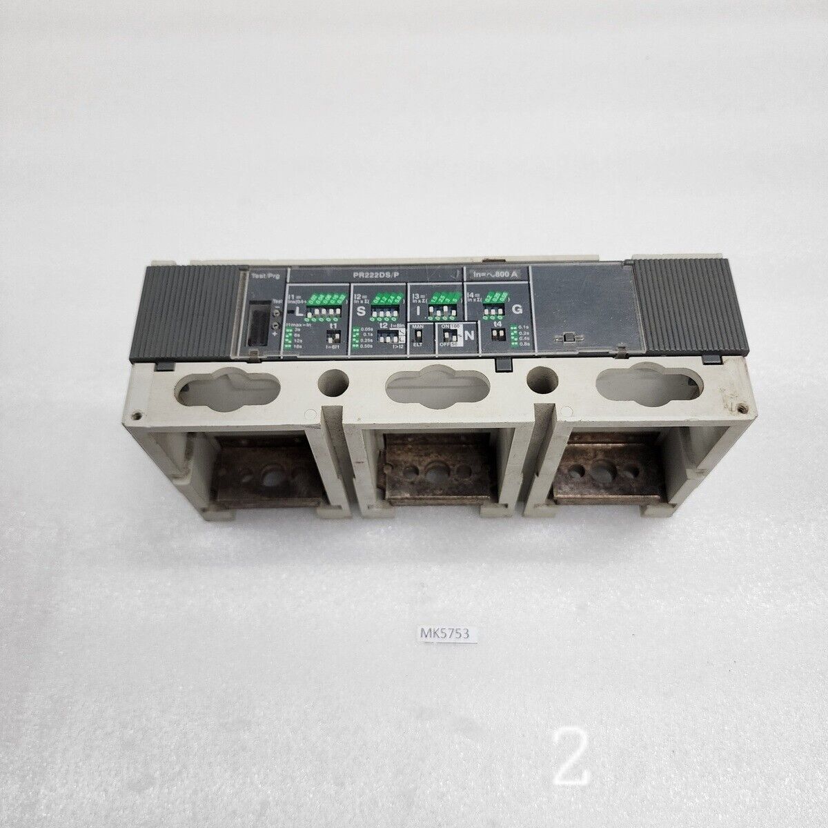 ABB PR222DS/P LSIG TRIP UNIT 800A