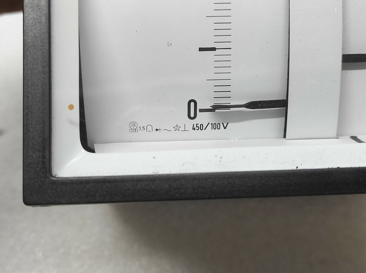 SINCHRONIZING GENERATOR II S265/2 DOUBLE VOLTMETER CT450/100V