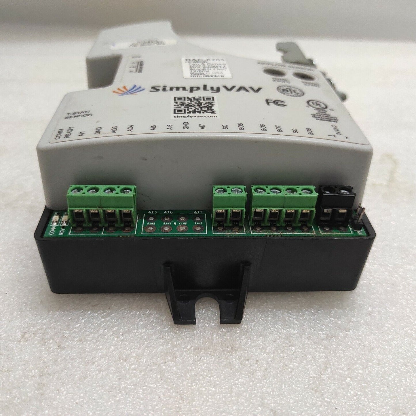 SIMPLY VAV BAC-8205 BACNET FAN AND REHEAT CONTROLLER 24VAC