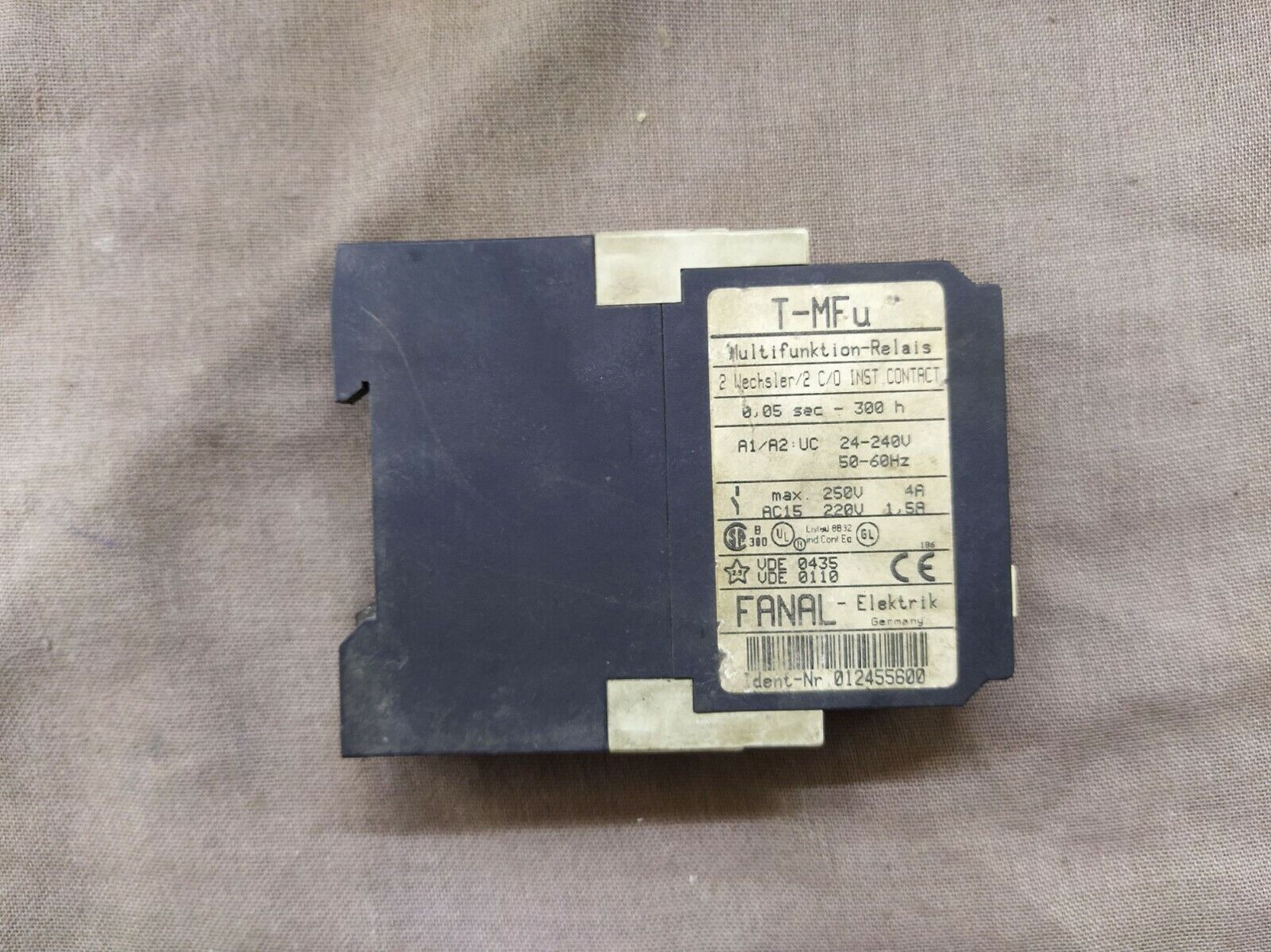 FANAL ELEKTRIK T-MFu 012455600 MULTIFUNKTION RELAIS